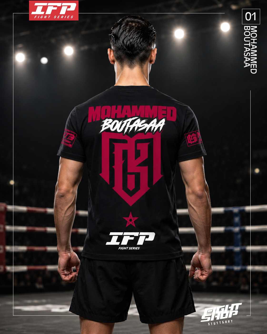 IFP Fight Series Shirt Rueckseite